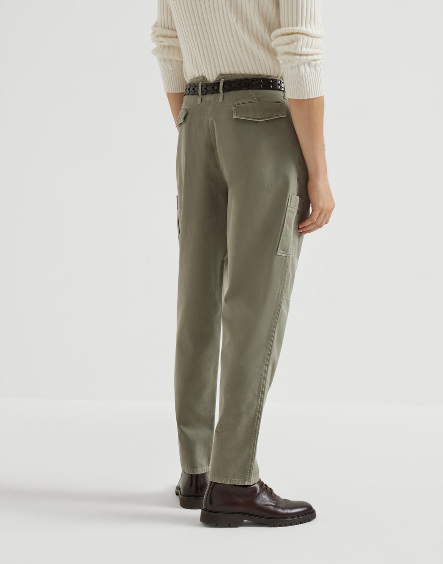 Ergonomic trousers Khaki Man - Brunello Cucinelli