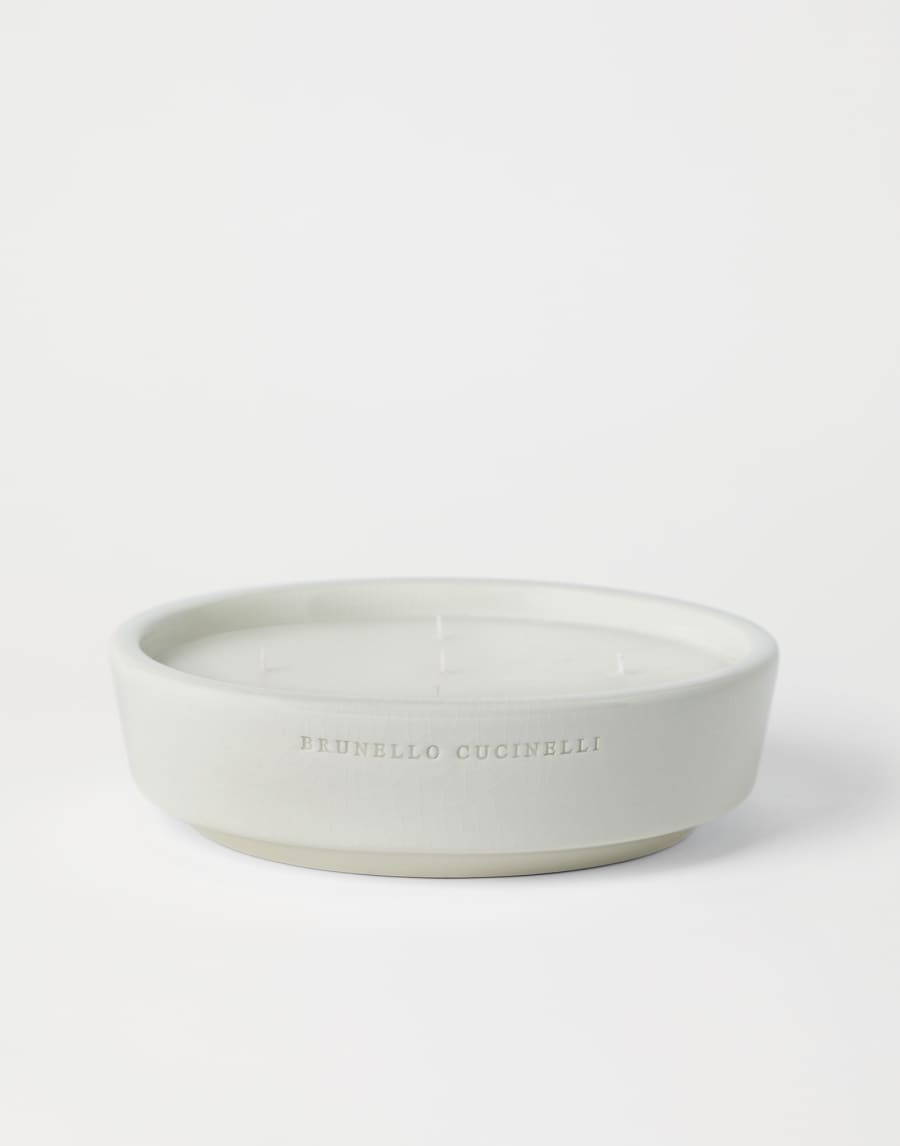 Extra-large candle White Lifestyle - Brunello Cucinelli