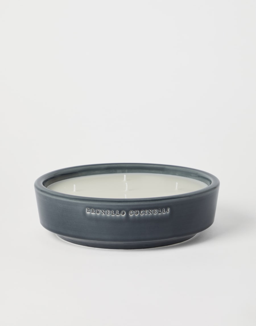 Extra-large candle Dark Grey Lifestyle - Brunello Cucinelli
