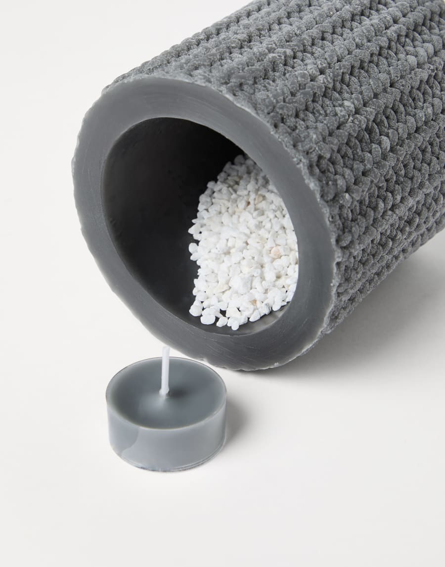 Petite lanterne en cire Plomb Lifestyle - Brunello Cucinelli