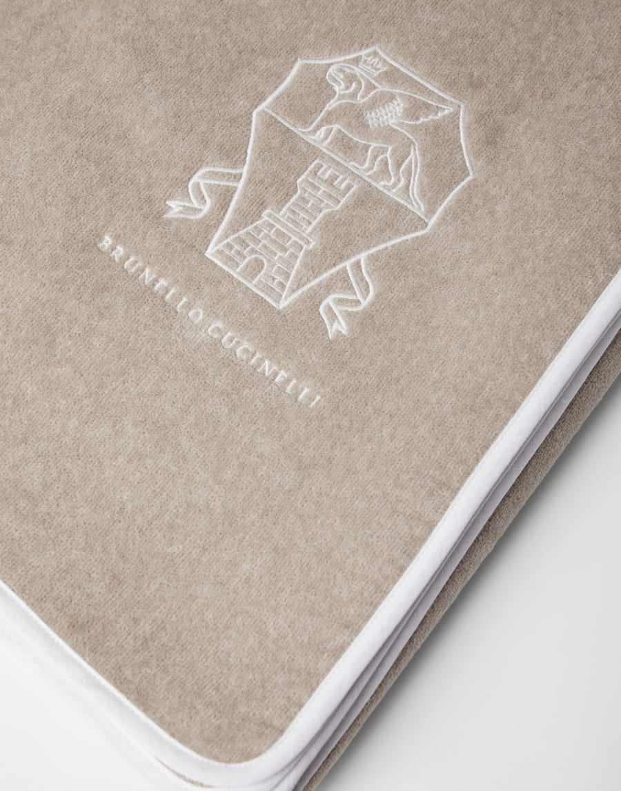 毛巾质地布料 米黄 生活风格 - Brunello Cucinelli