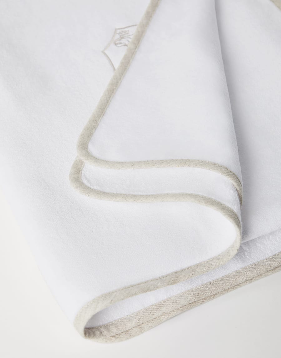 Terrycloth towel White Lifestyle - Brunello Cucinelli
