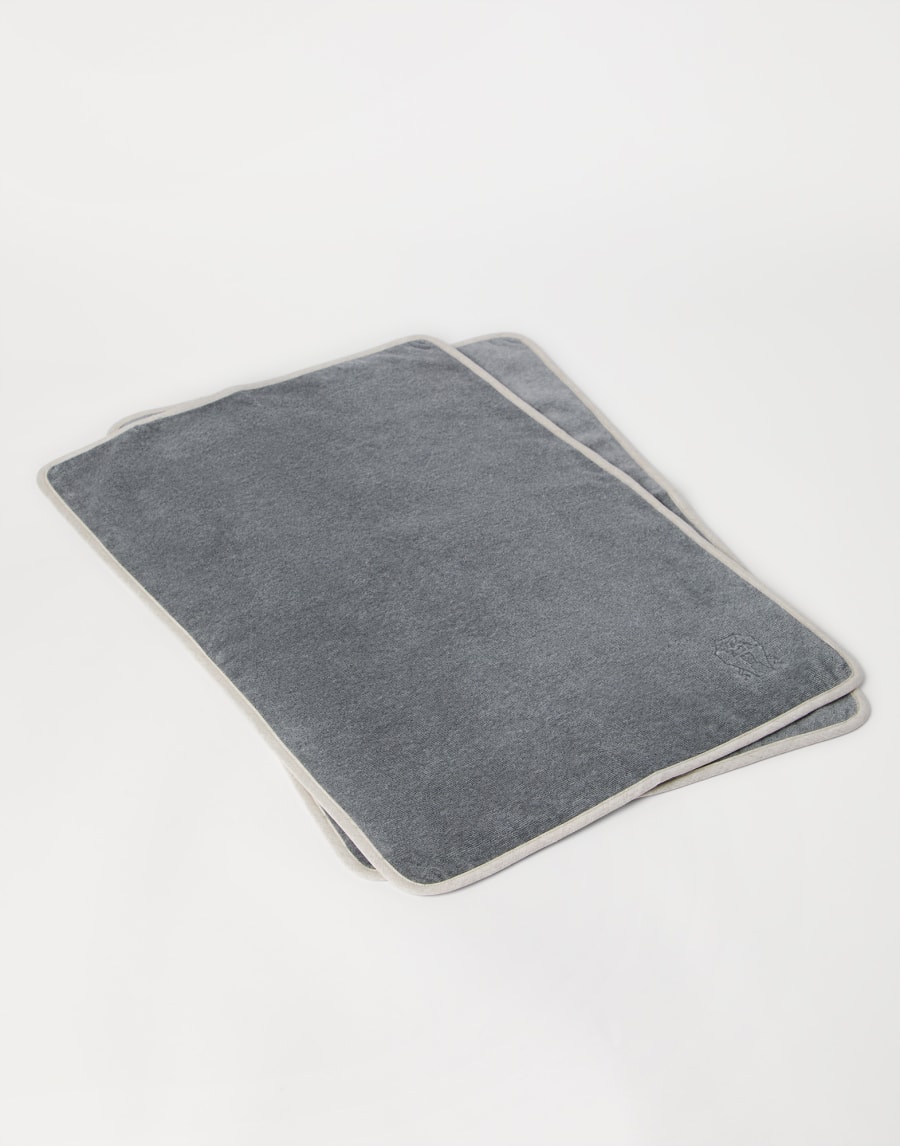Set of towels Dark Grey Lifestyle - Brunello Cucinelli
