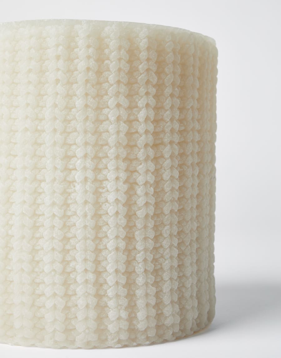 Große Laterne aus Wachs Ecru Lifestyle - Brunello Cucinelli