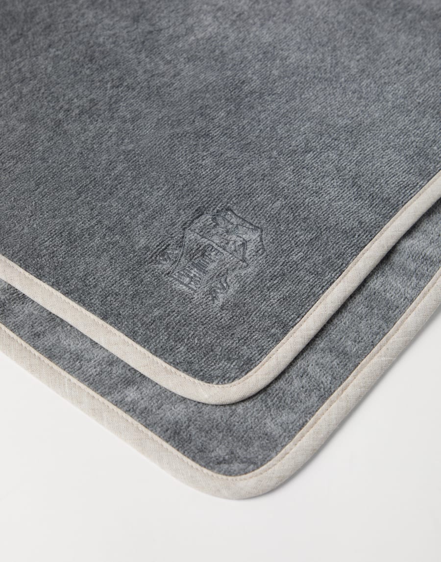 毛圈布毛巾 中灰 生活风格 - Brunello Cucinelli