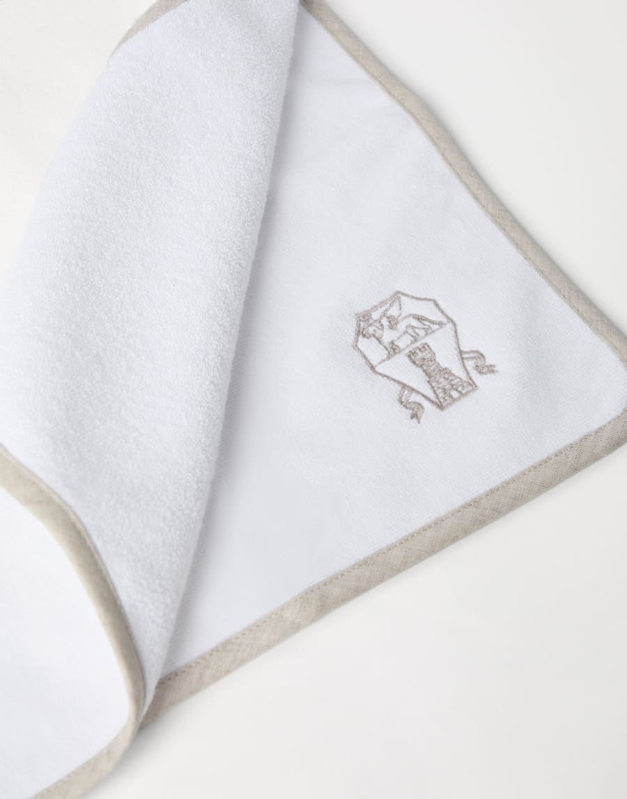 Terrycloth hand towels White Lifestyle - Brunello Cucinelli
