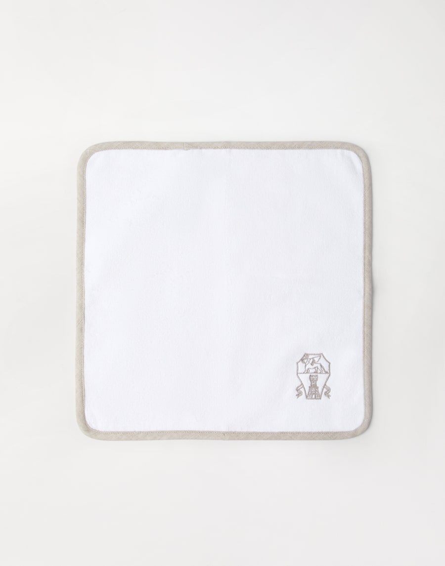 Terrycloth hand towels White Lifestyle - Brunello Cucinelli