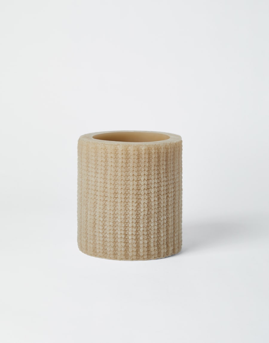 Large wax lantern Beige Lifestyle - Brunello Cucinelli