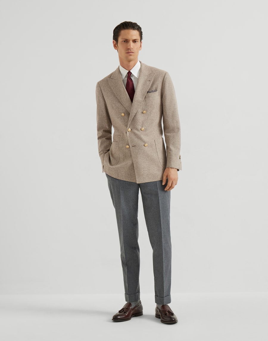 Italian fit trousers Medium Grey Man - Brunello Cucinelli