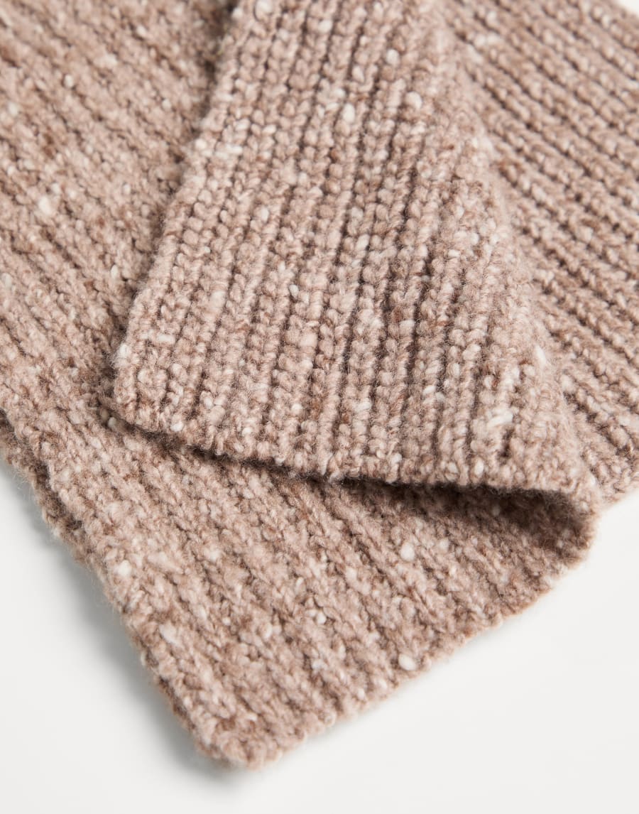 Cashmere scarf Light Brown Boys - Brunello Cucinelli