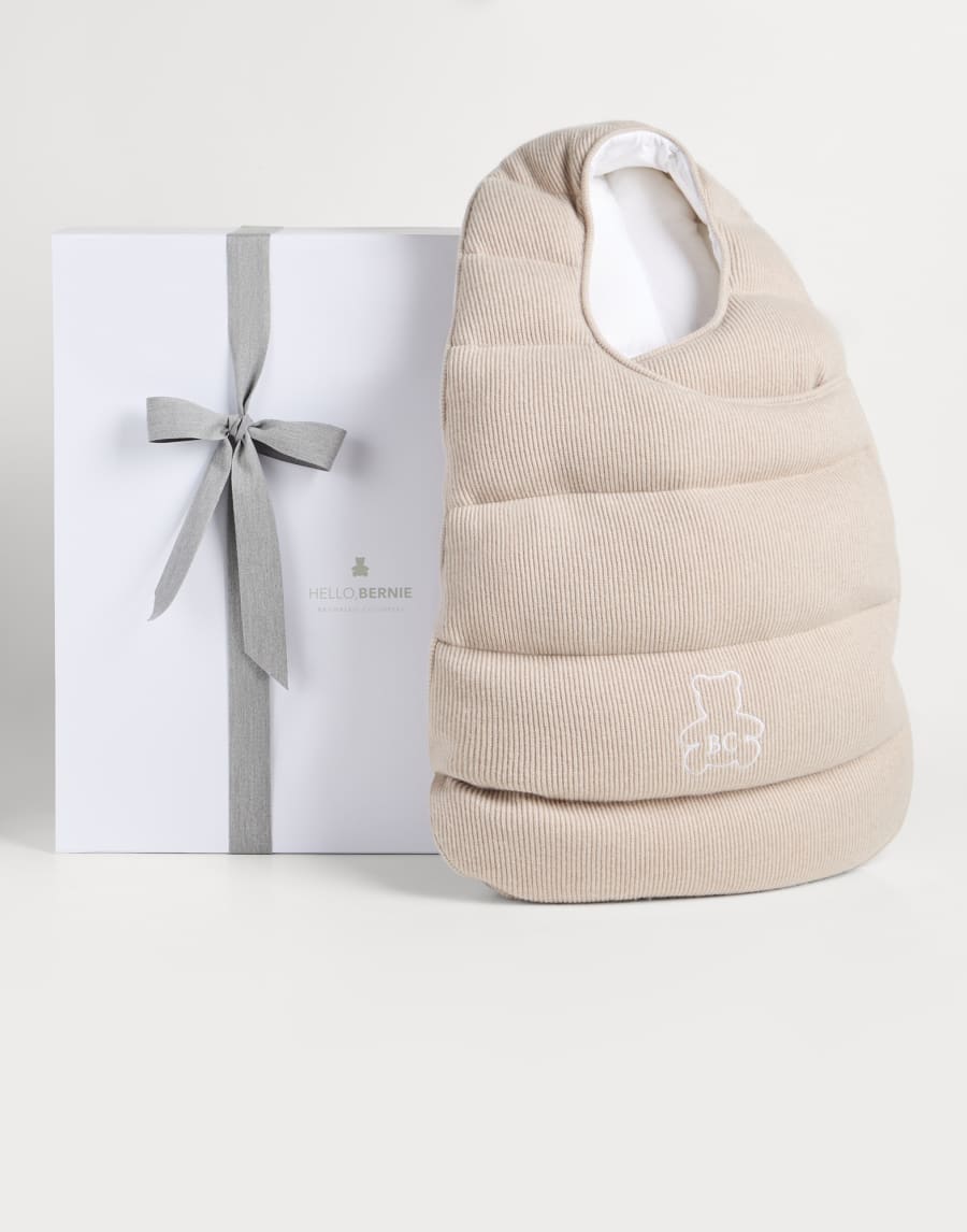 ニット スリーパーバッグ オーツ ベビー - Brunello Cucinelli