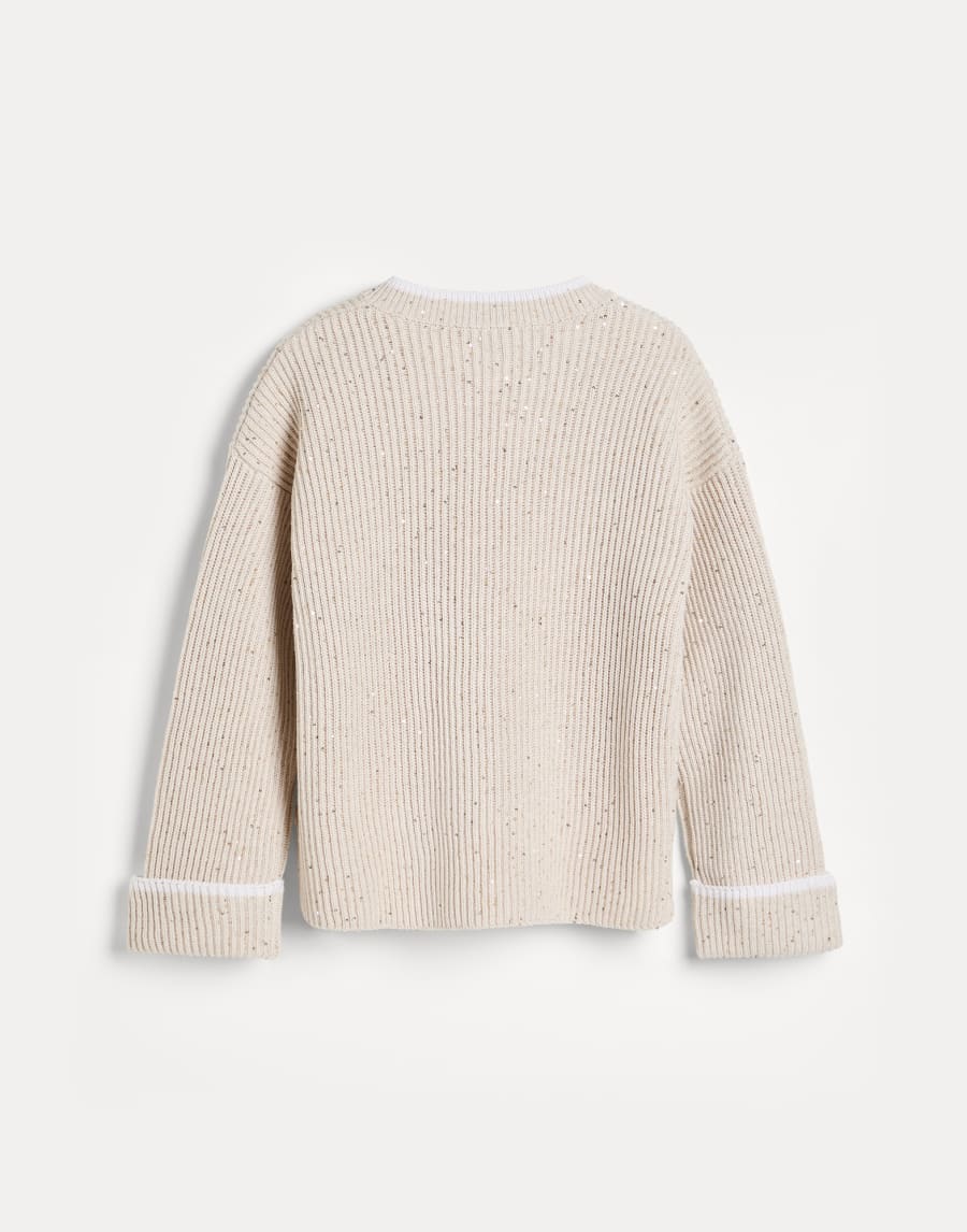 Maglia in cotone Avena Bambina - Brunello Cucinelli