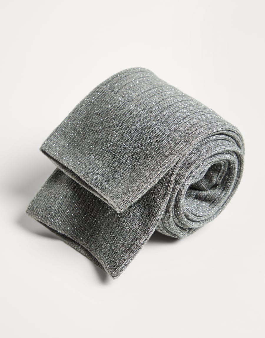 Sparkling knit socks Grey Girls - Brunello Cucinelli