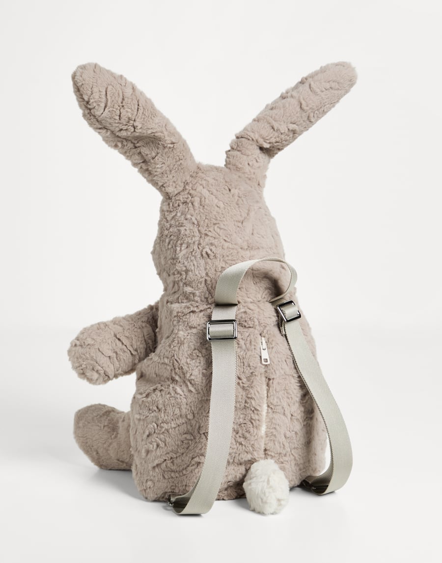 Mochila peluche Biagio Marrón Claro Niña - Brunello Cucinelli