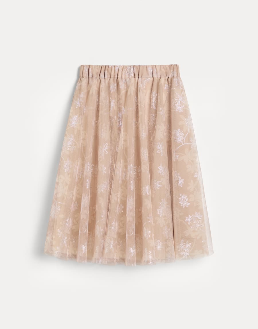 Tulle skirt Antique Pink Girls - Brunello Cucinelli
