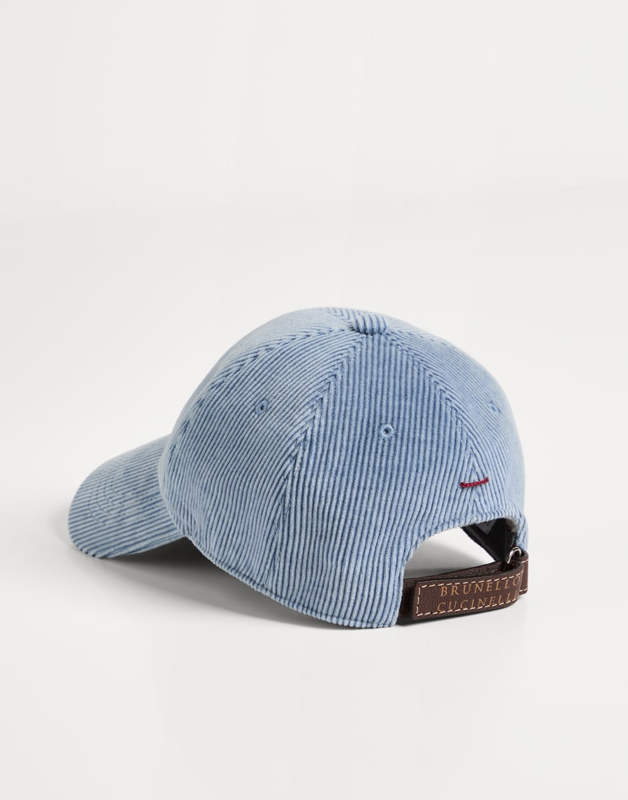 Casquette baseball Gris Clair Garçon - Brunello Cucinelli