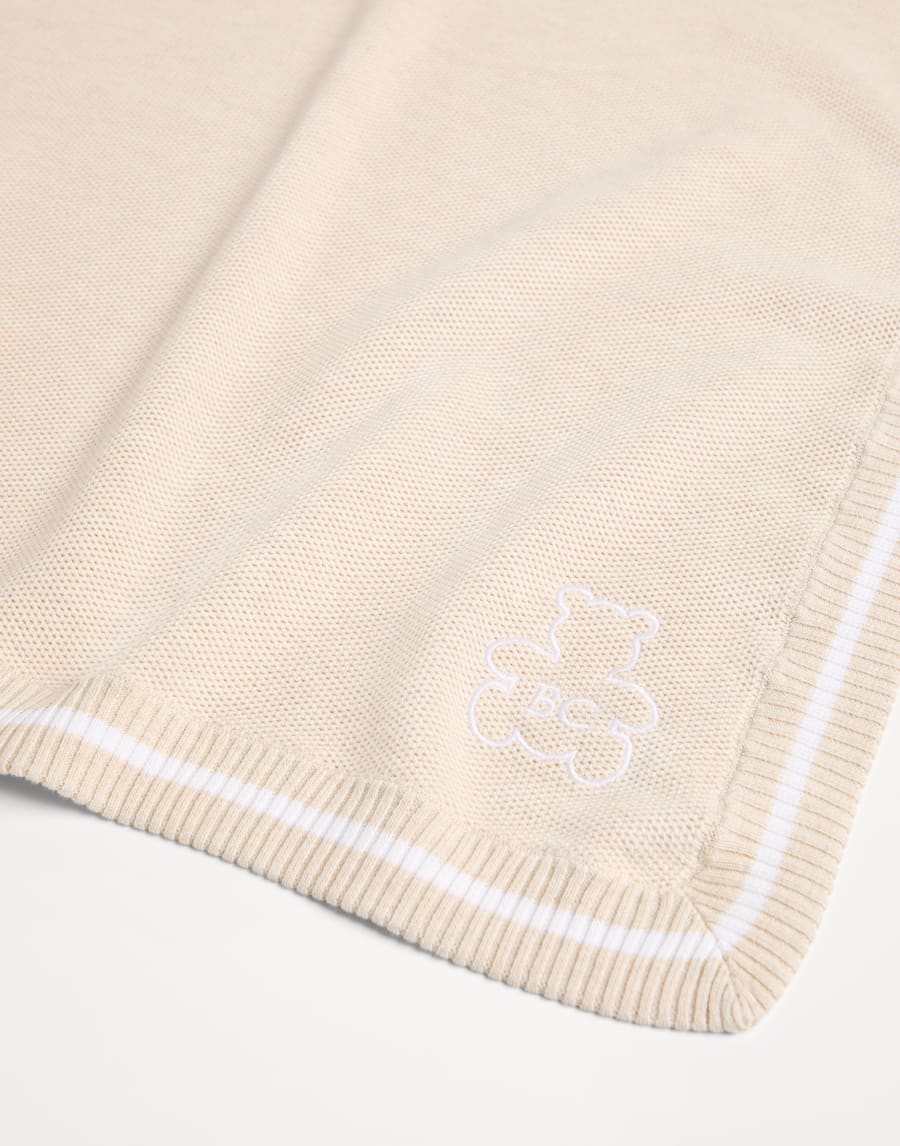 ベビーバーニー 刺繍入り ブランケット サンド ベビー - Brunello Cucinelli