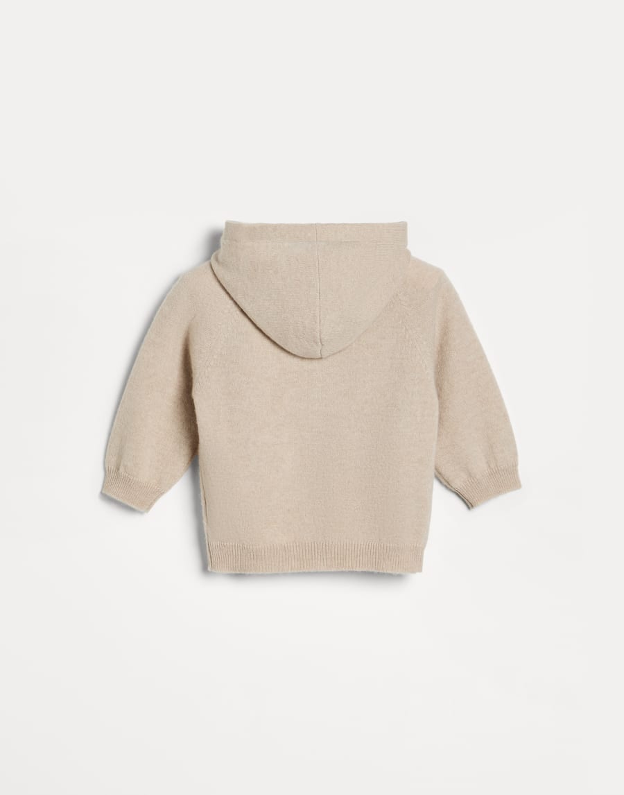 Cashmere Bernie sweatshirt Beige Baby - Brunello Cucinelli