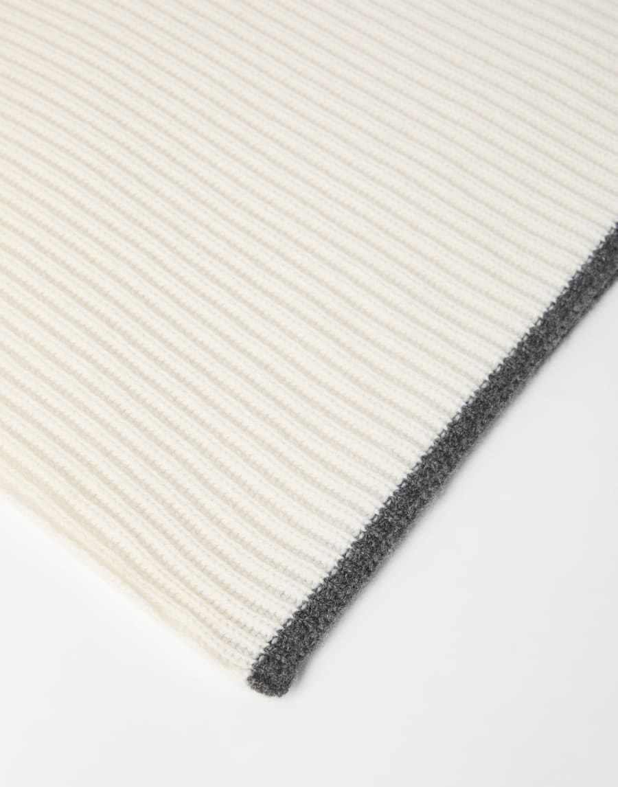 Cashmere knit scarf Panama Woman - Brunello Cucinelli