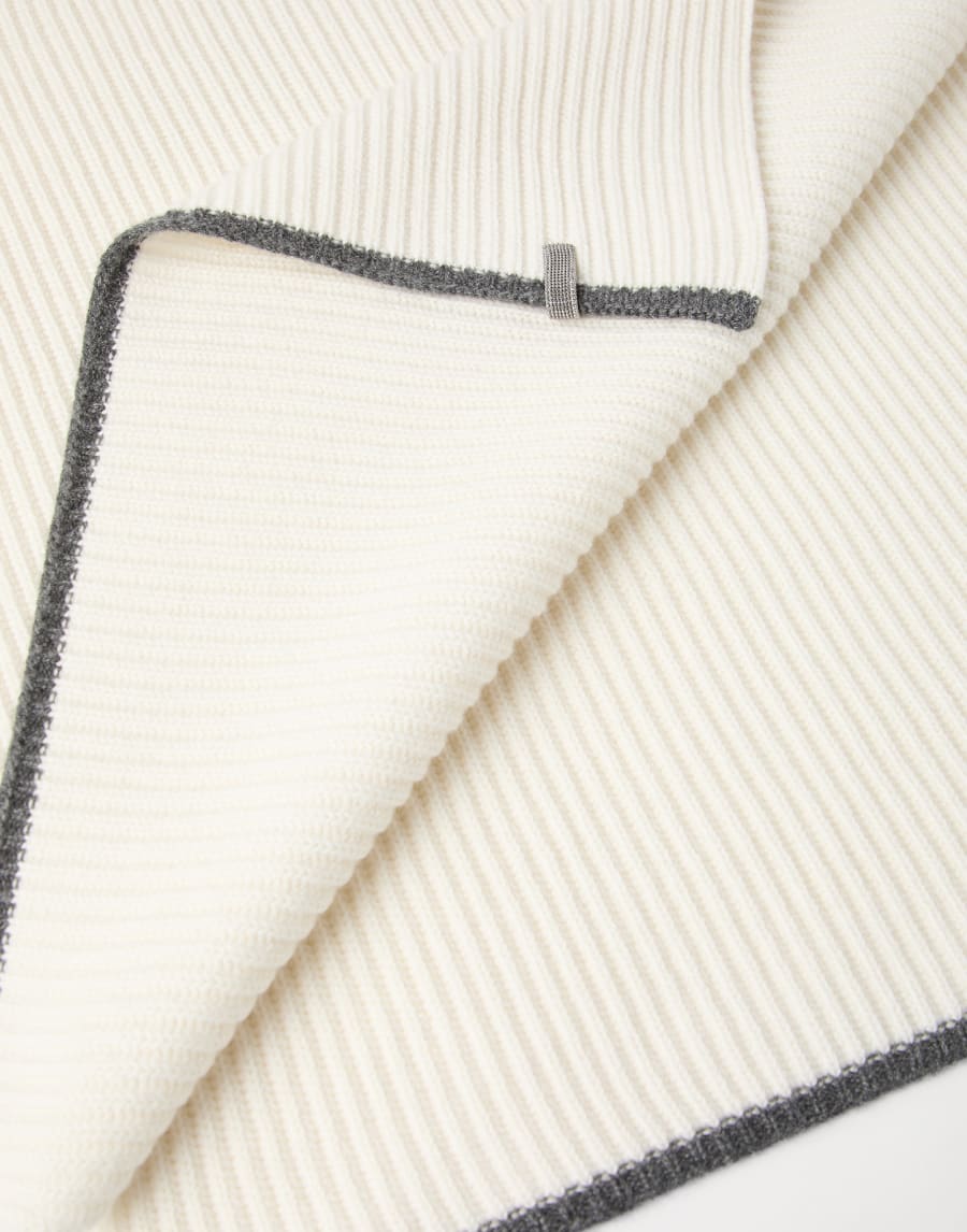 Cashmere knit scarf Panama Woman - Brunello Cucinelli