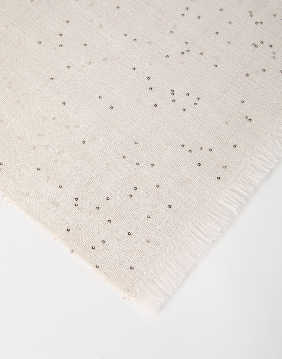 Шарф из кашемира и шелка Diamante Панама Женщина - Brunello Cucinelli