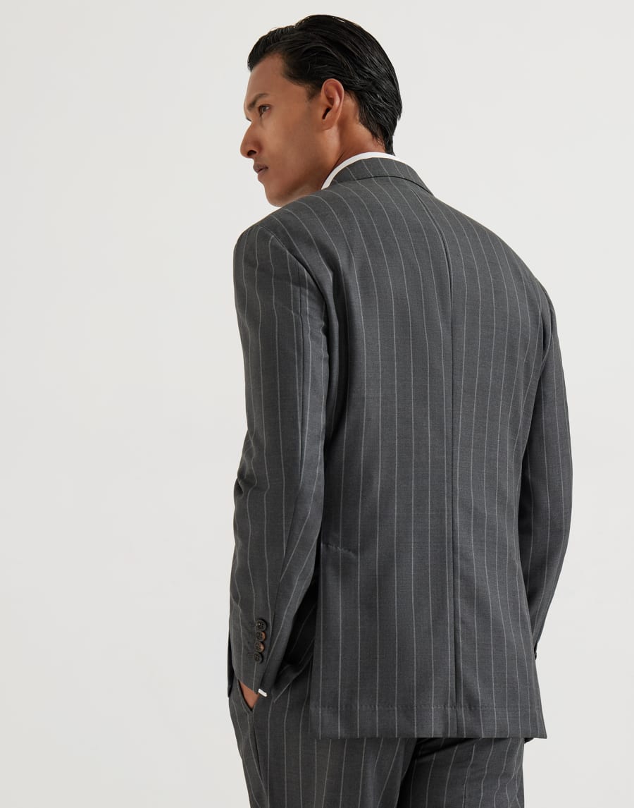 Virgin wool blazer Grey Man - Brunello Cucinelli