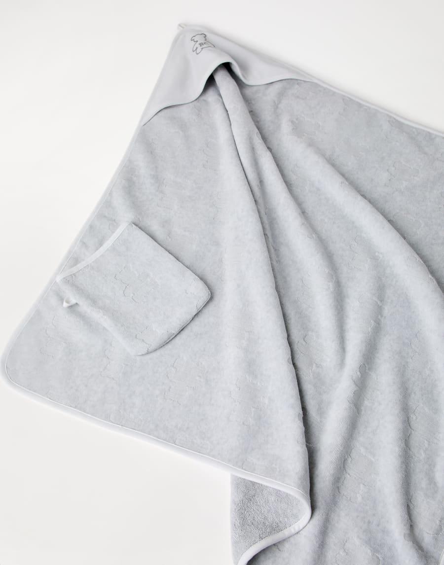 Set Bagno Baby Bernie Grigio Chiaro Baby - Brunello Cucinelli