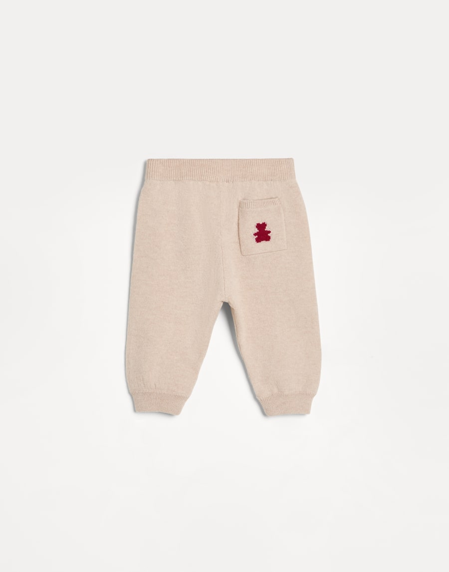 Cashmere trousers Beige Baby - Brunello Cucinelli