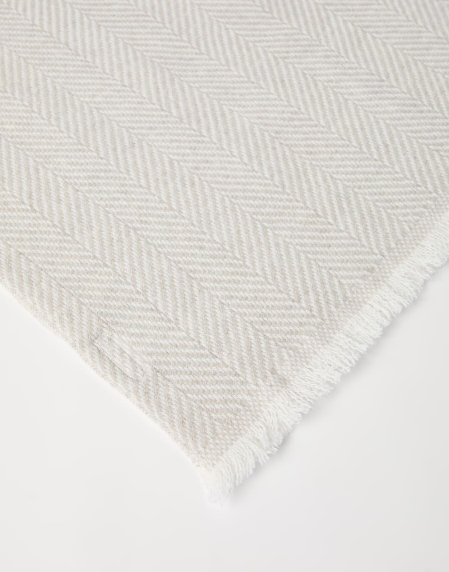 Cashmere scarf Salt Man - Brunello Cucinelli
