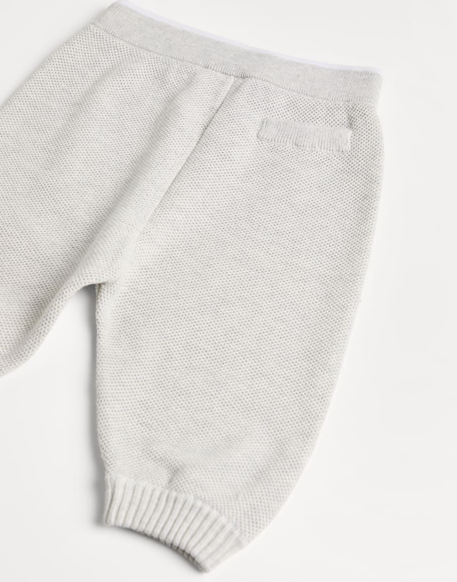 Pantalón Baby de algodón Niebla Bebé - Brunello Cucinelli
