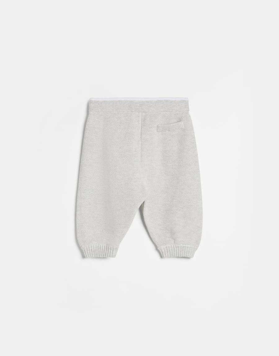 Pantalone Baby in cotone Nebbia Baby - Brunello Cucinelli