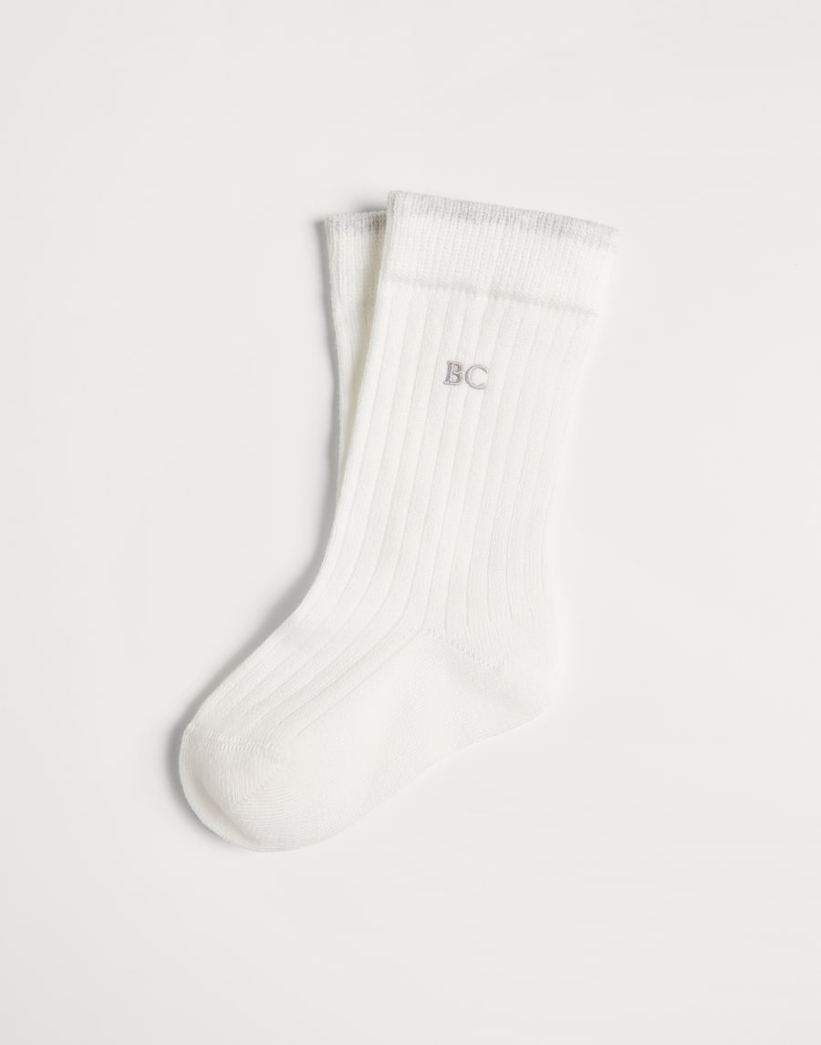 Bernie Baby socks White Baby - Brunello Cucinelli