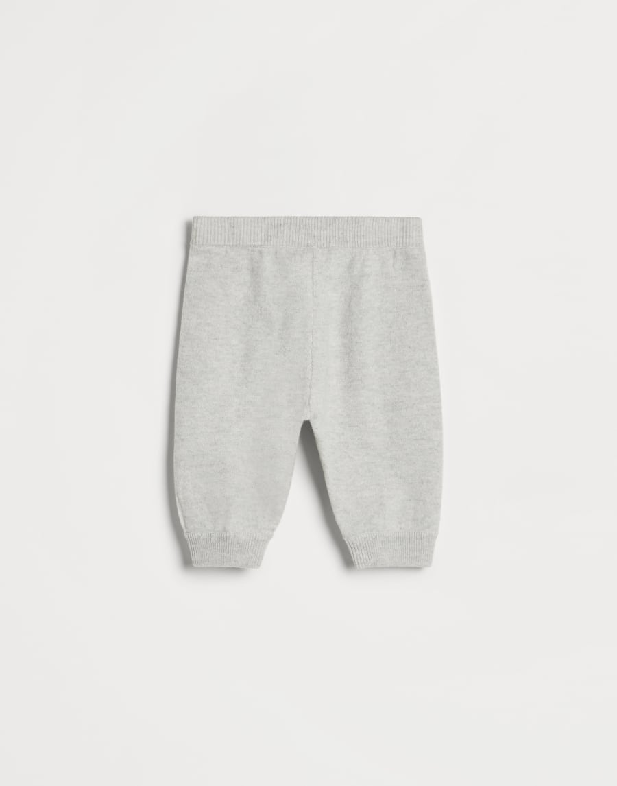 Baby Bernie cashmere trousers Light Grey Baby - Brunello Cucinelli