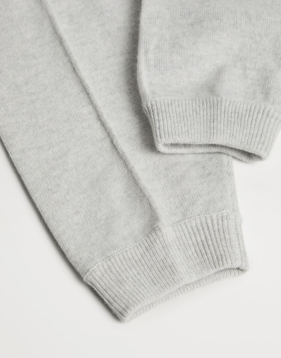 Baby Bernie cashmere trousers Light Grey Baby - Brunello Cucinelli