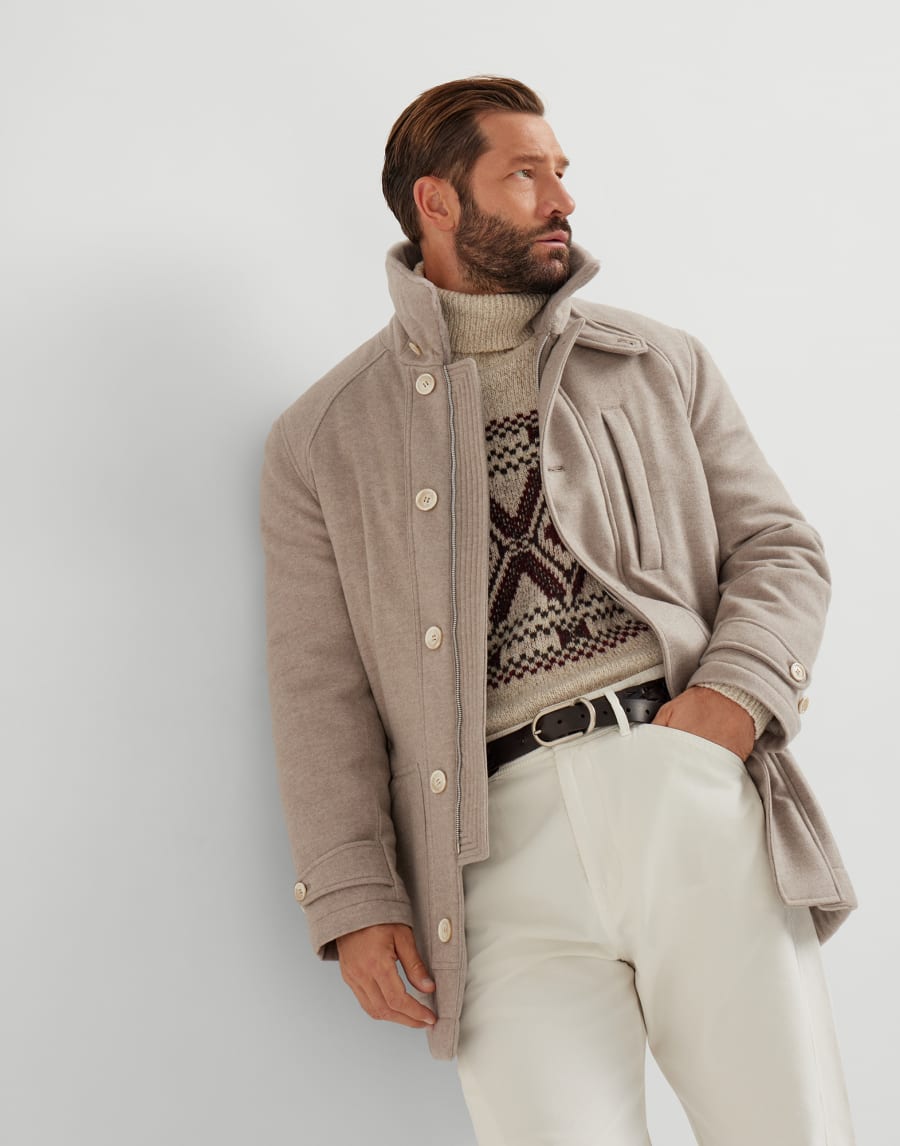 Parka in cashmere Corteccia Uomo - Brunello Cucinelli
