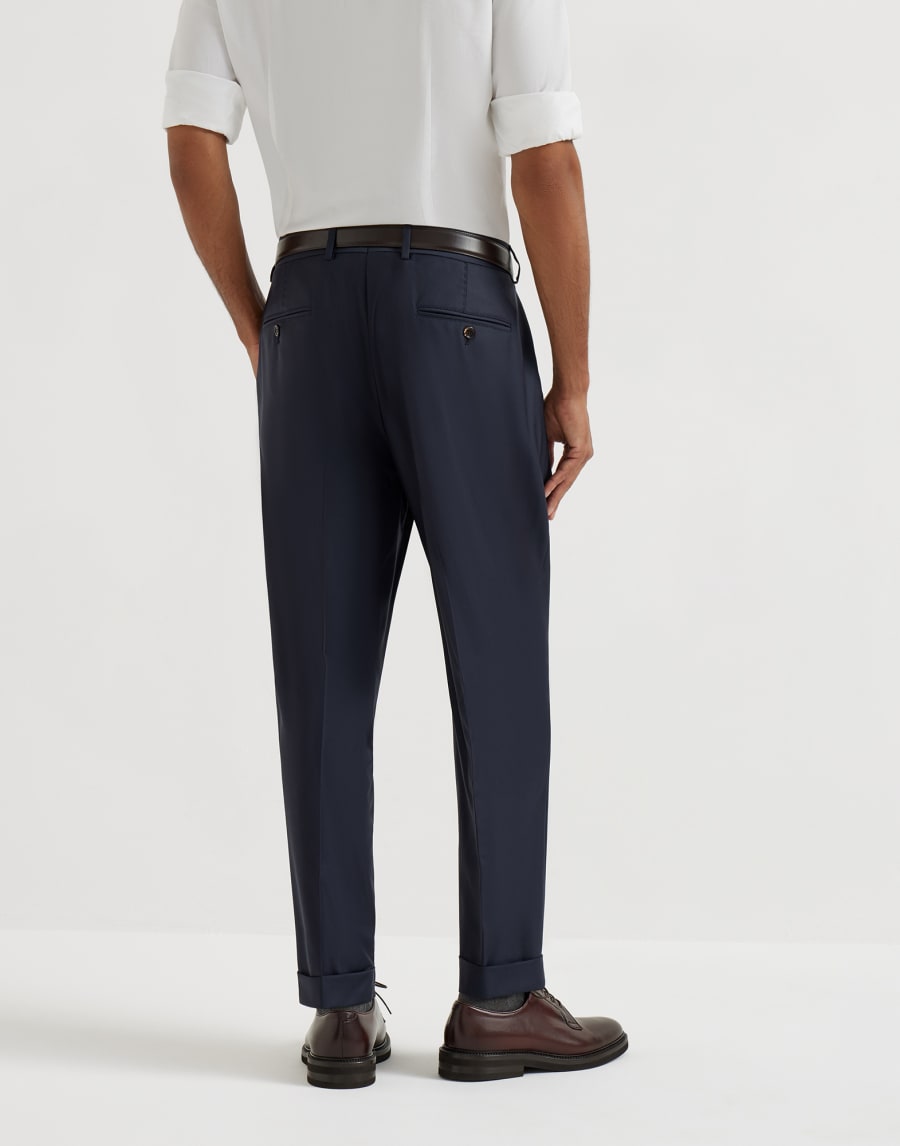 バージンウール トラウザーズ アントラサイト メンズ - Brunello Cucinelli