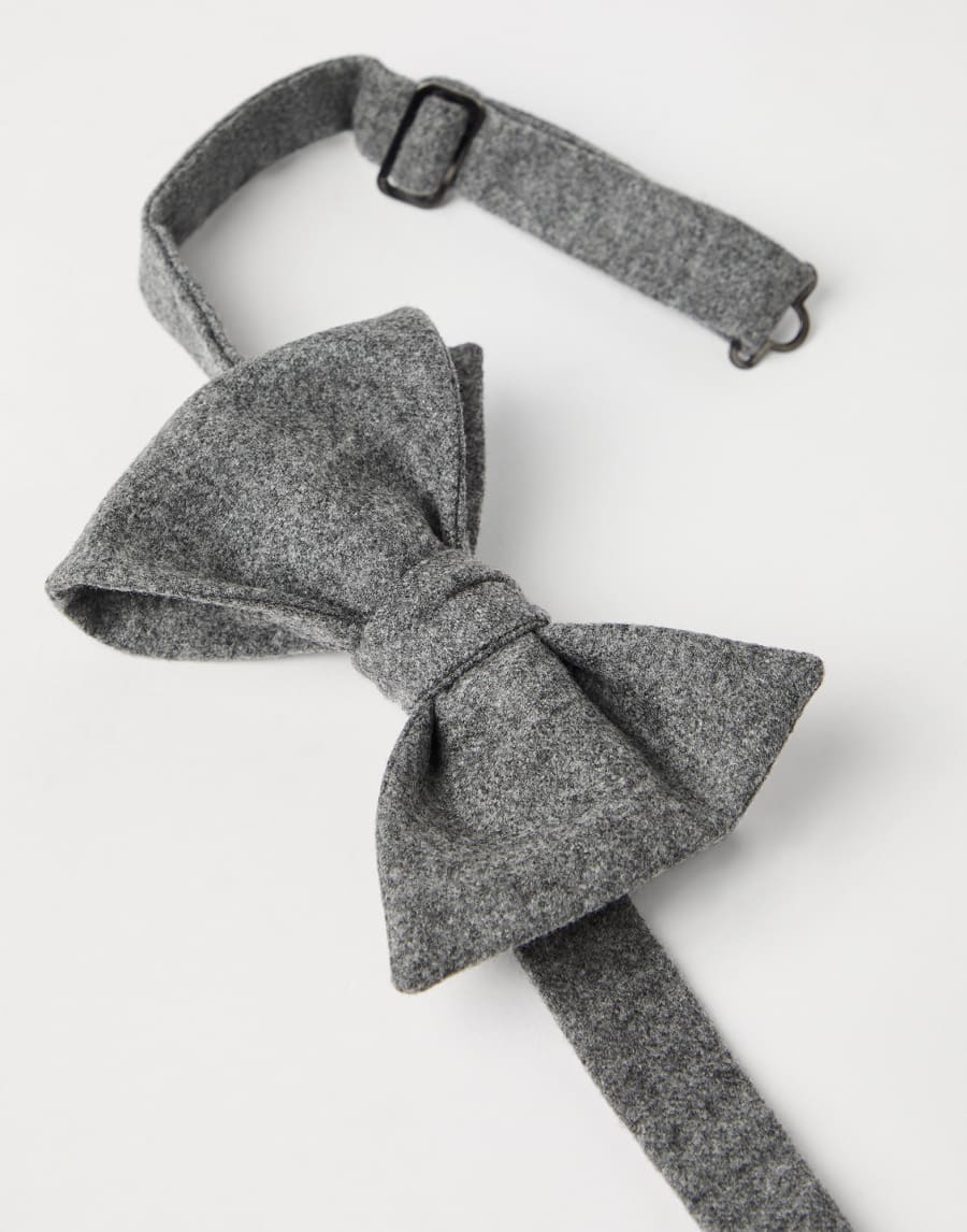 法兰绒领结 深灰 男款 - Brunello Cucinelli