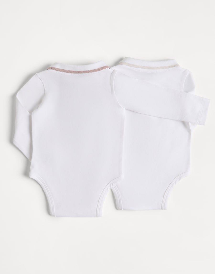 Боди с длинным рукавом Baby Bernie Розовый Малыши - Brunello Cucinelli