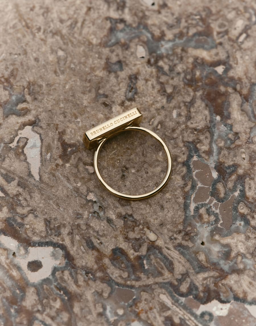18K Gold ring Gold Woman - Brunello Cucinelli