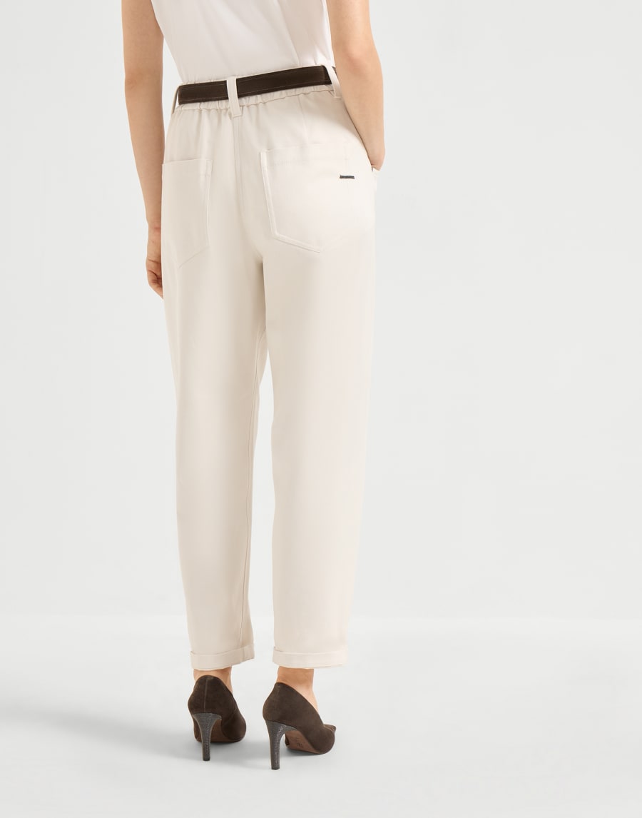 Baggy trousers White Woman - Brunello Cucinelli