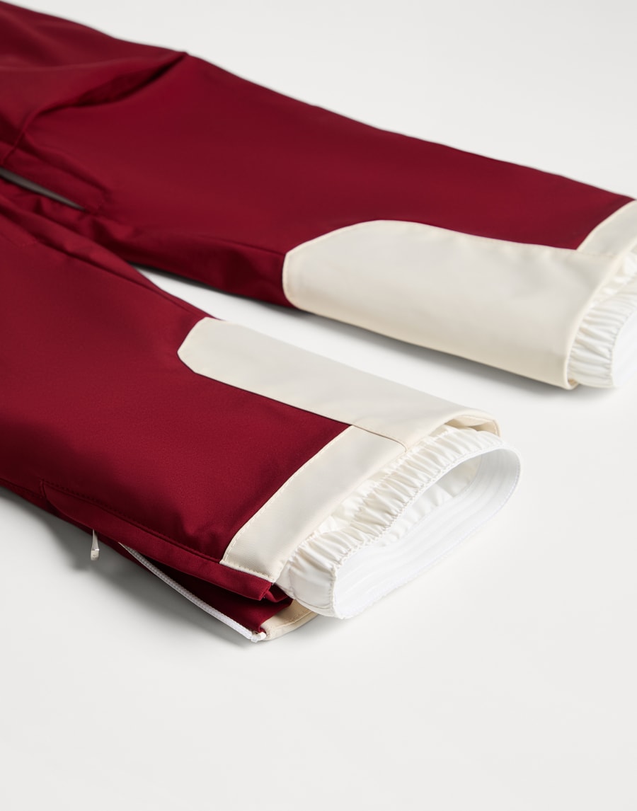 Nylon mountain salopettes Red Boys - Brunello Cucinelli