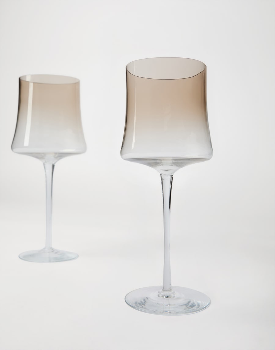 Murano wine glasses Natural Lifestyle - Brunello Cucinelli