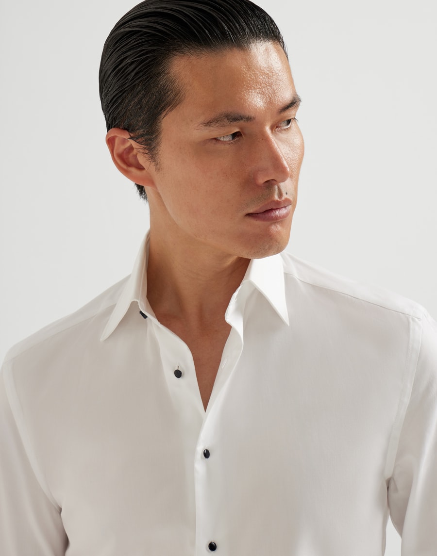 Camicia per smoking Bianco Uomo - Brunello Cucinelli