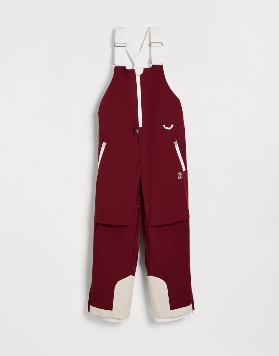 Nylon mountain salopettes Red Boys - Brunello Cucinelli
