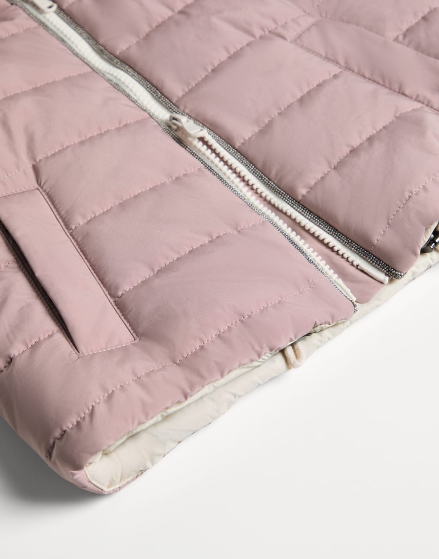 Vest with Thermore® padding Pink Girls - Brunello Cucinelli