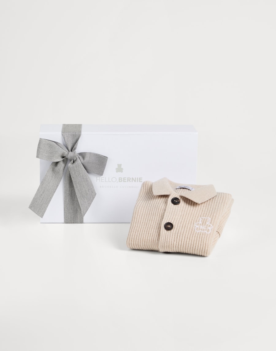 Cárdigan Baby de cachemir Beige Bebé - Brunello Cucinelli