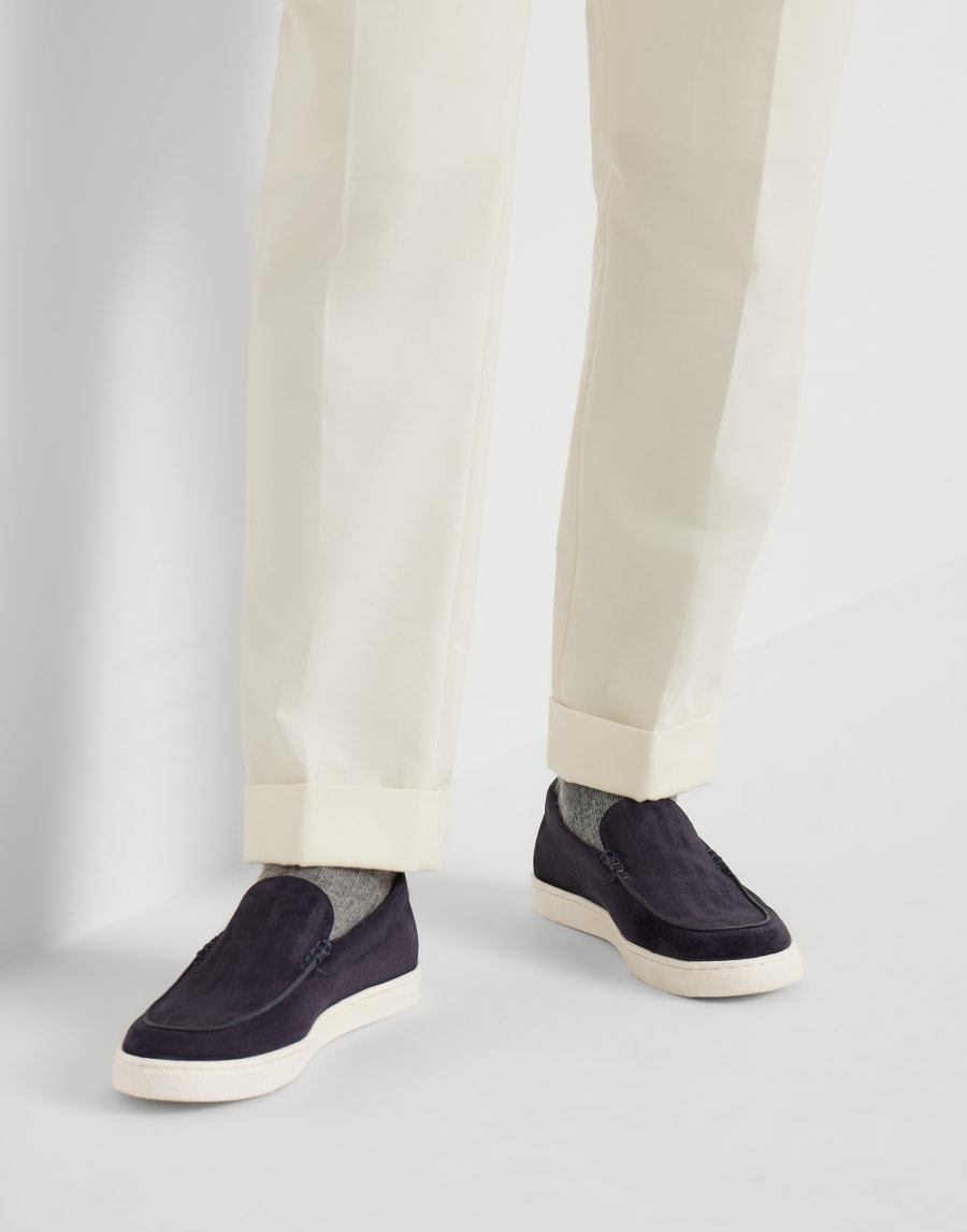 Suede loafers Night Man - Brunello Cucinelli