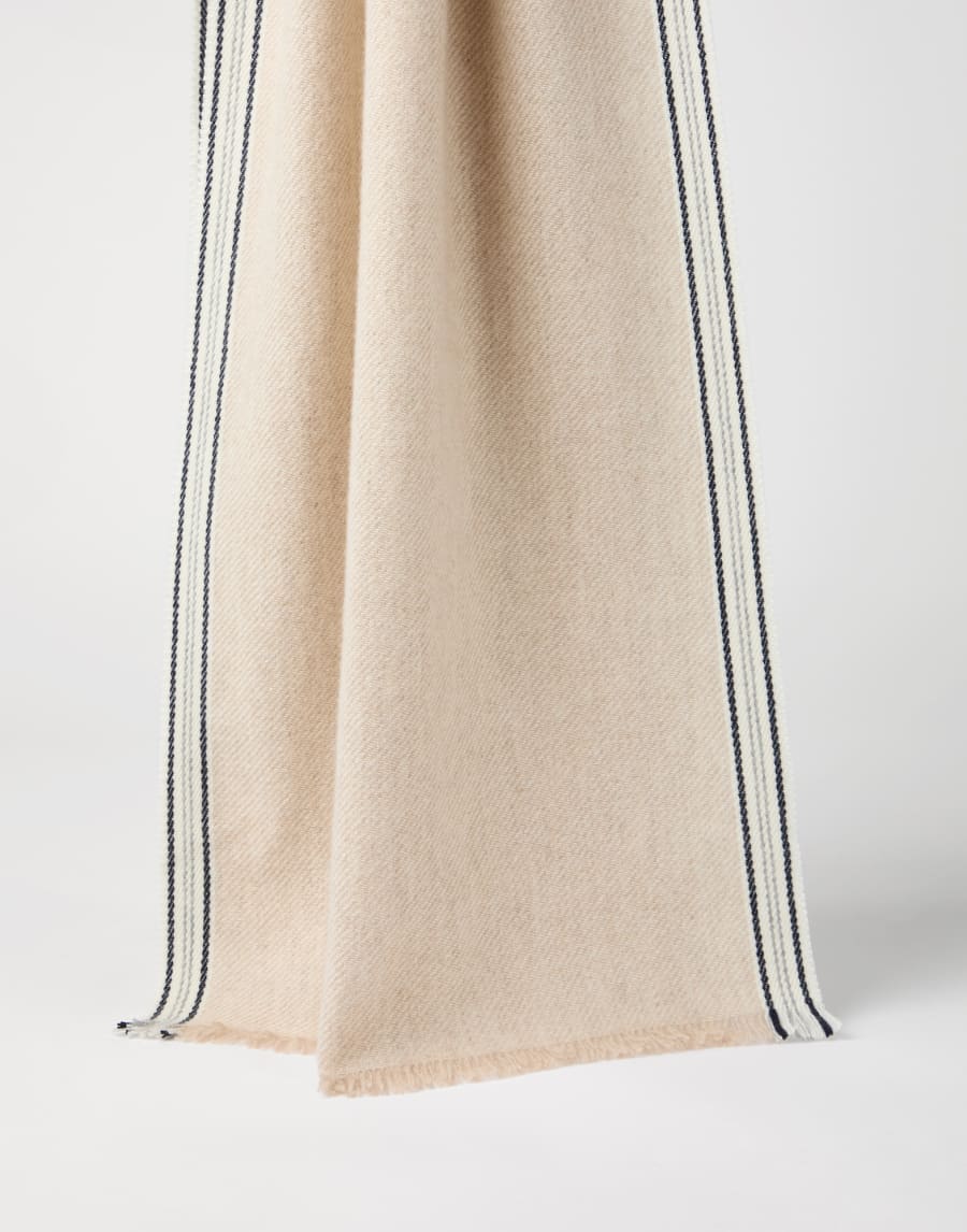 Cashmere scarf Panama Man - Brunello Cucinelli