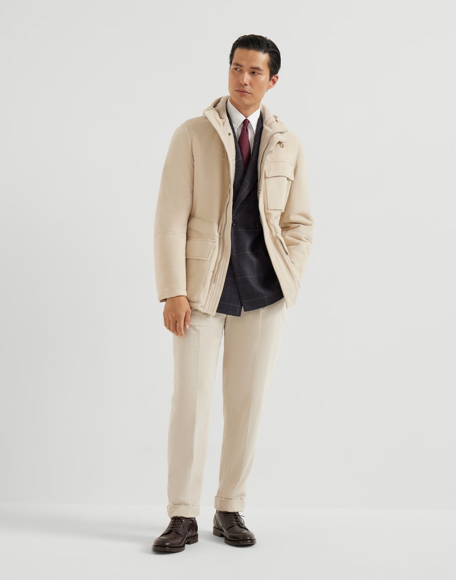 Garment-dyed trousers Panama Man - Brunello Cucinelli