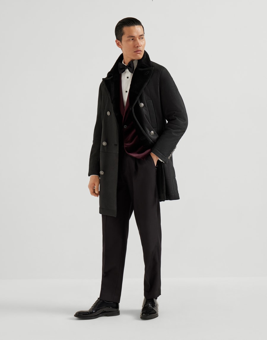 Tuxedo trousers Black Man - Brunello Cucinelli